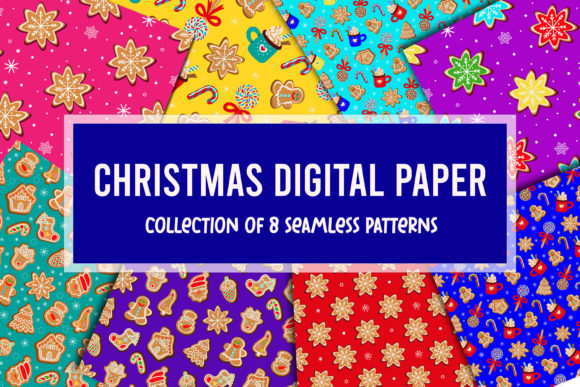 Christmas Sweets Seamless Patterns