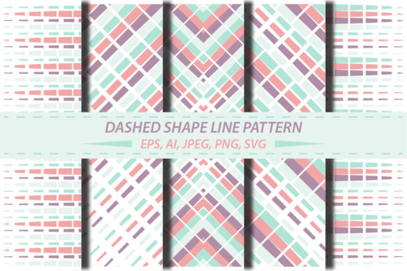 Dashed Shape Line Patterns: Simple Geometry with Endless Possibilities
