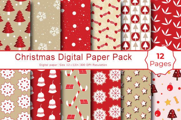 Exploring the Versatility of Christmas Digital Papers Patterns
