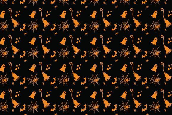 Halloween Patterns Icon-196: A Versatile Design Resource for Creators