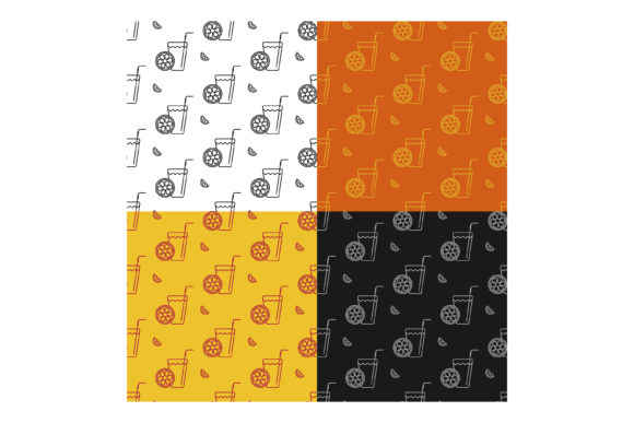 Patterns with Glass of Refreshing Citrus: A Strategic Design Element for Modern Creativity