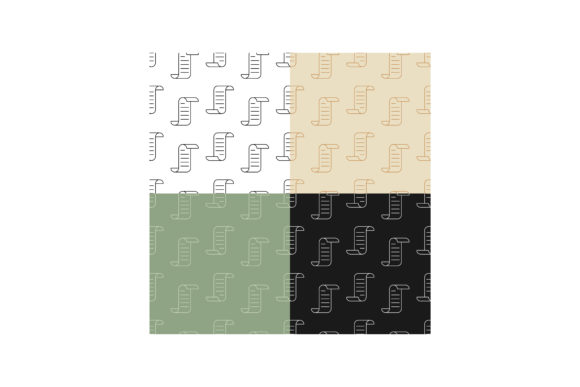 Set of Seamless Patterns with Scroll Pap: A Versatile Design Element for Modern Creativity